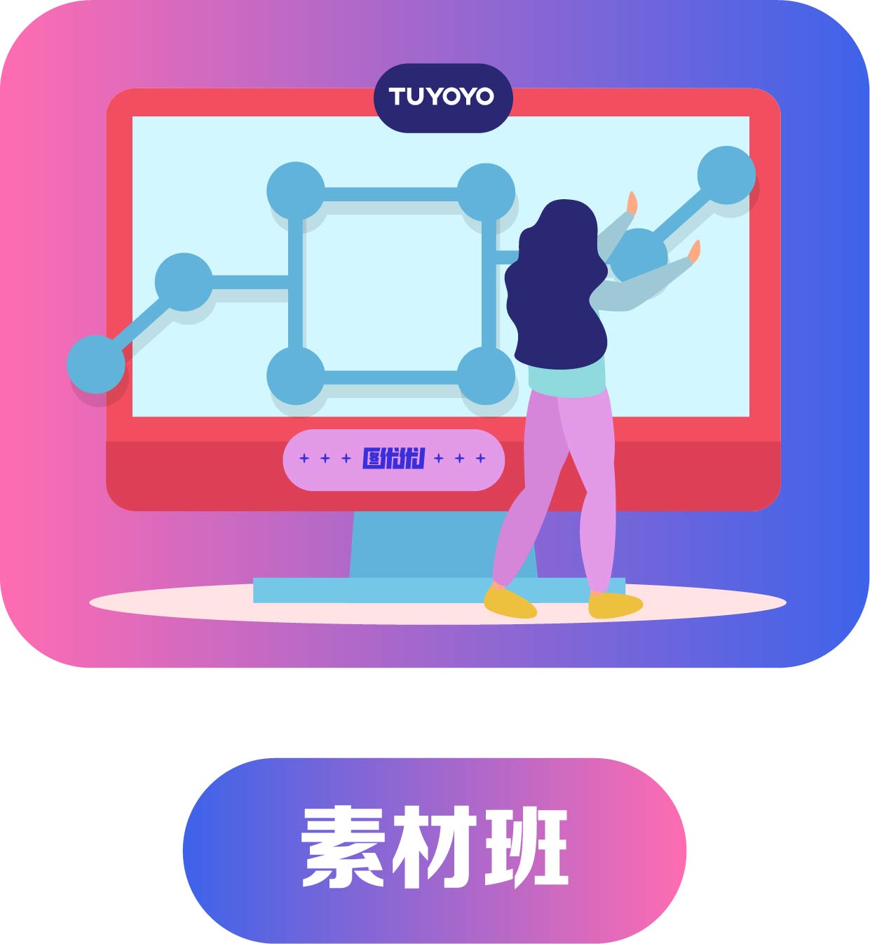 素材積累班